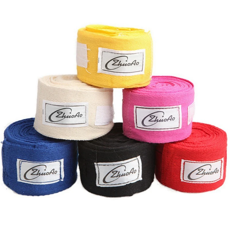 

Boxing Hand Wraps Boxing Bandage Sanda Muay Thai Kick Boxing Handwraps for Training Bandages Sports Safety Bandages