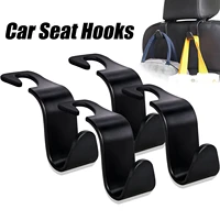 universal car seat back hidden hook hanging for handbag shopping bag clothes coats ect car interior creative goods car hook