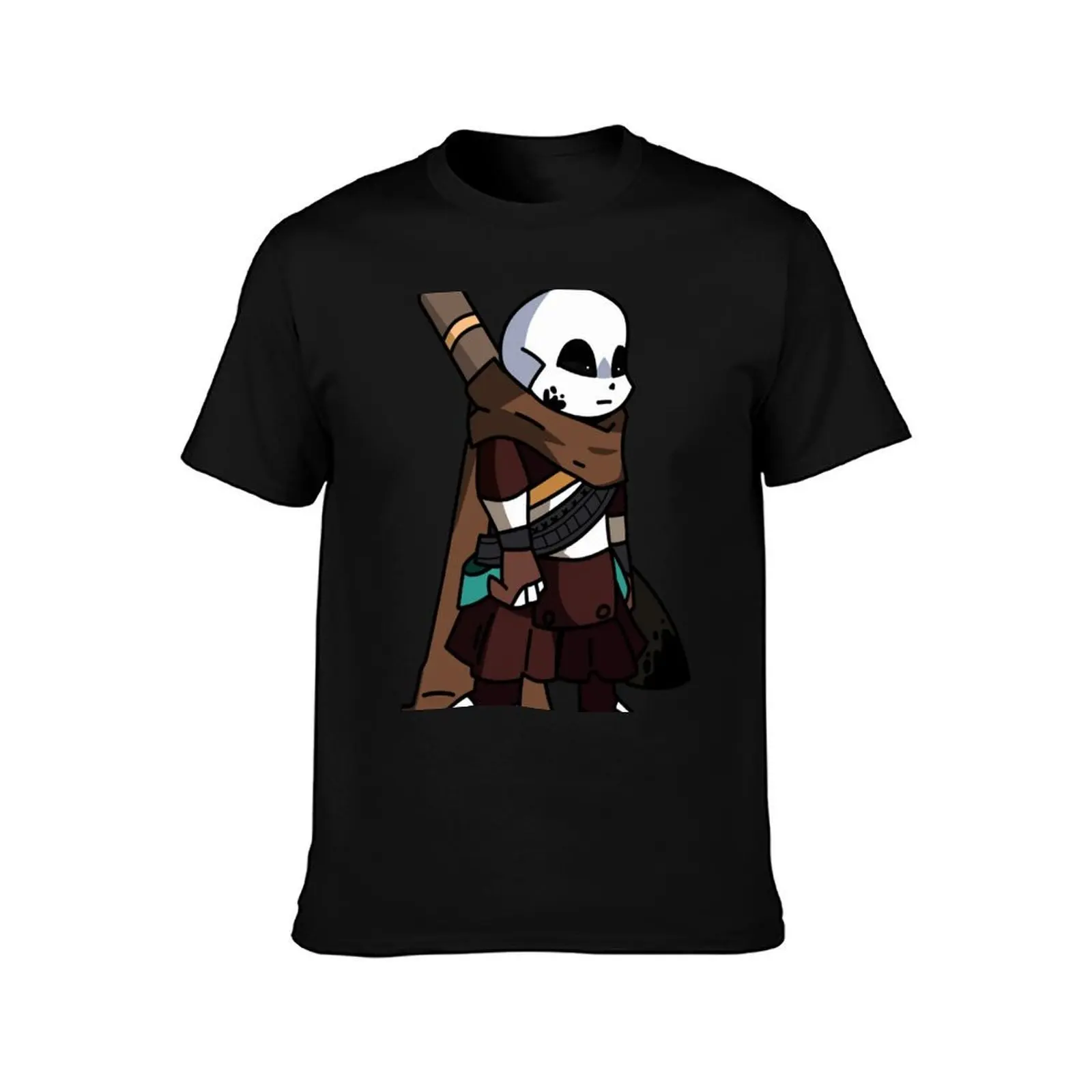 Фото Футболка Ink Sans FnF X-event mod, рабочая, повседневная, свободного кроя. №2