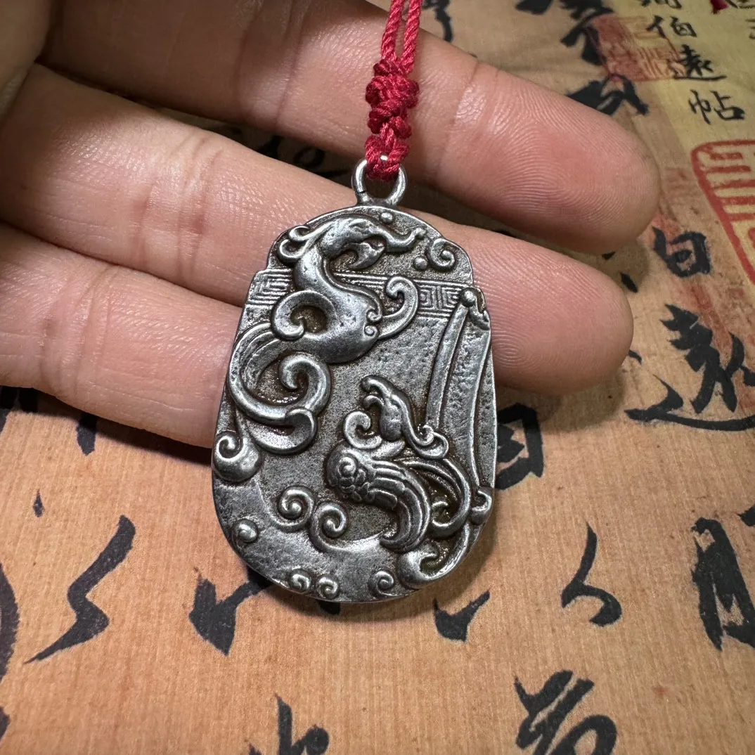 Тибетская мини-подставка для ногтей маленькое утюг холодного неба дракон и