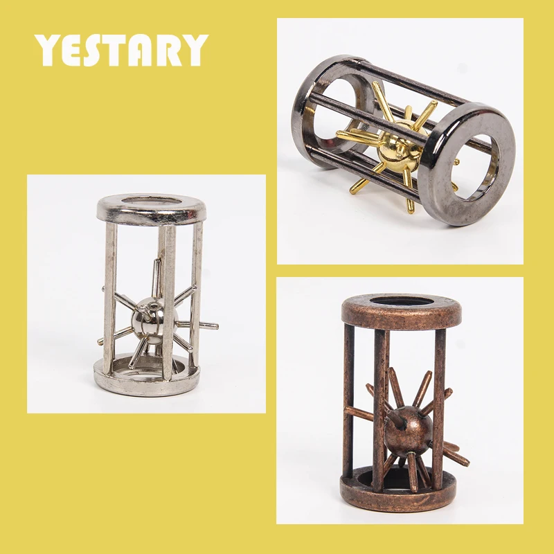 

Металлическая клетка YESTARY, светильник, искусственные игрушки, головоломка для мозга, игрушки, настольные игры с высокой степенью сложности, пазл, игрушки для взрослых, подарок