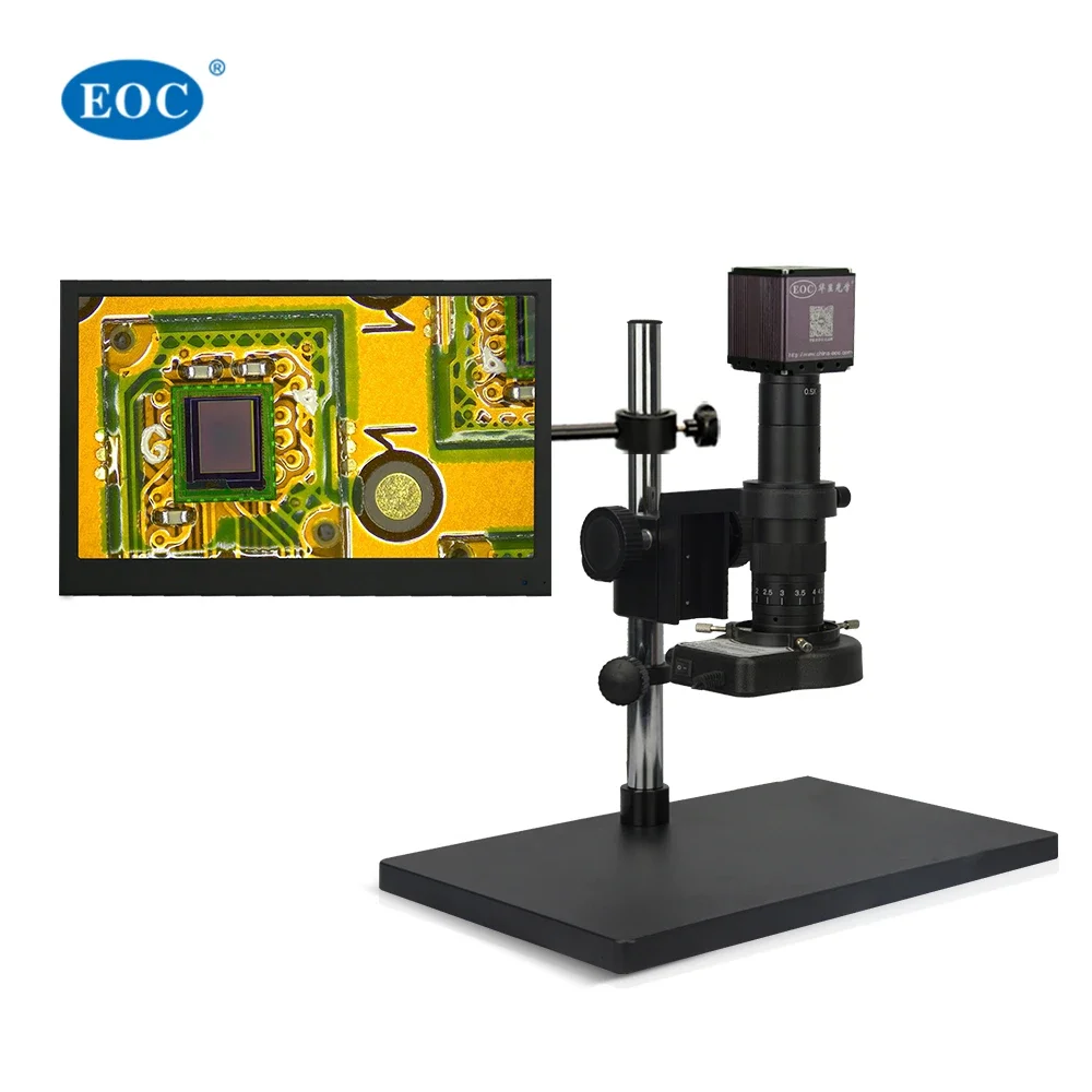 Микроскоп Elettrico A Basso Prezzo H-D-M-I SMT PCB Industria Della Riparazione Elettronica Con -Monitor Da 13 Pollici