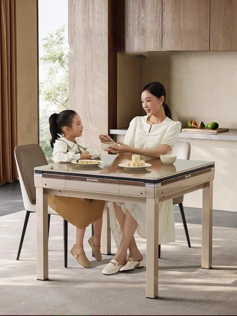 Ящик для хранения низкого объема обеденный стол с приводом домашний маджонговый