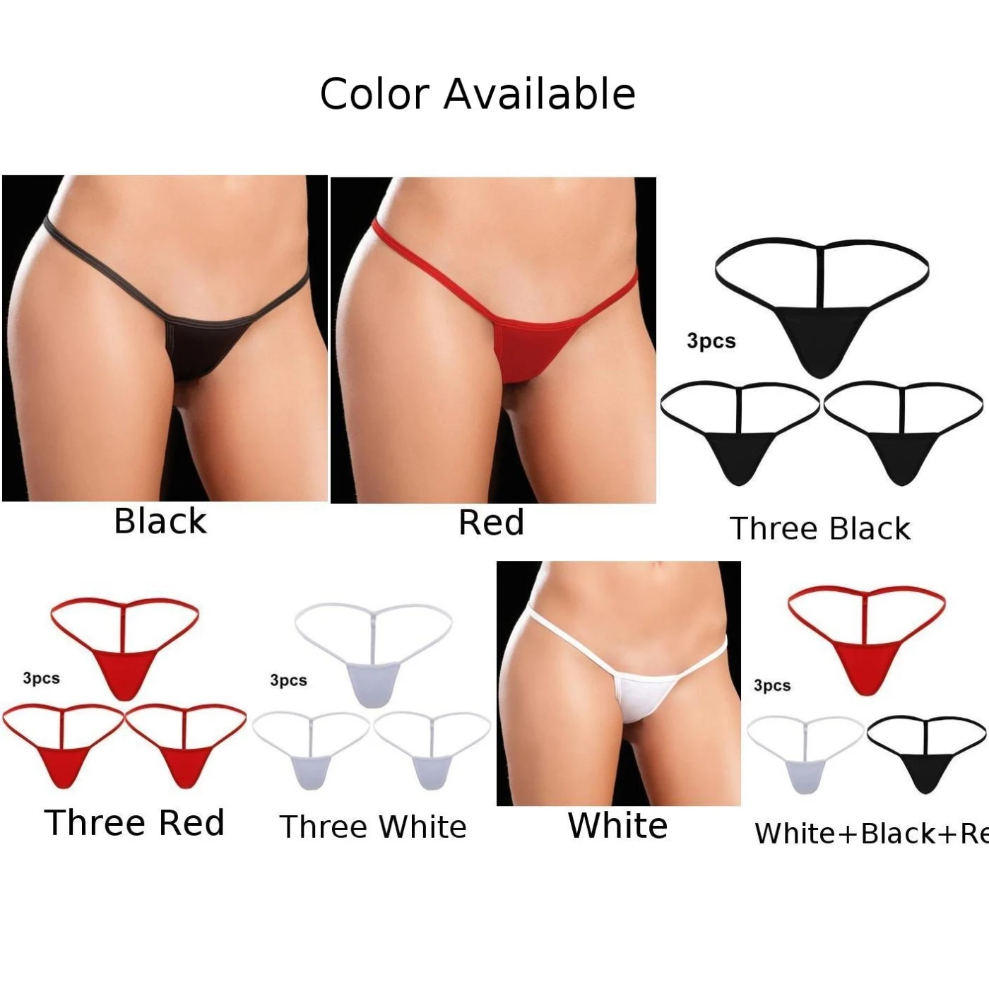 

Soft Sexy G String Thongs Thin Low Waist Thong Panties Women Lingerie Briefs Ladies Underpants Panty Seamless Intimate