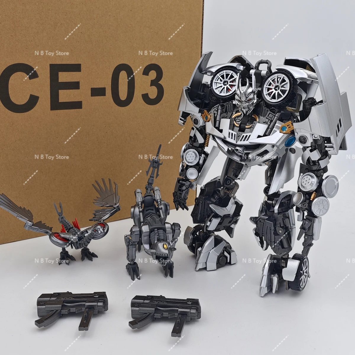 Фото CE03 CE-03 Soundwave Transformation Movie Series MP Масштаб 18 см Модель Фигурка Игрушки №2