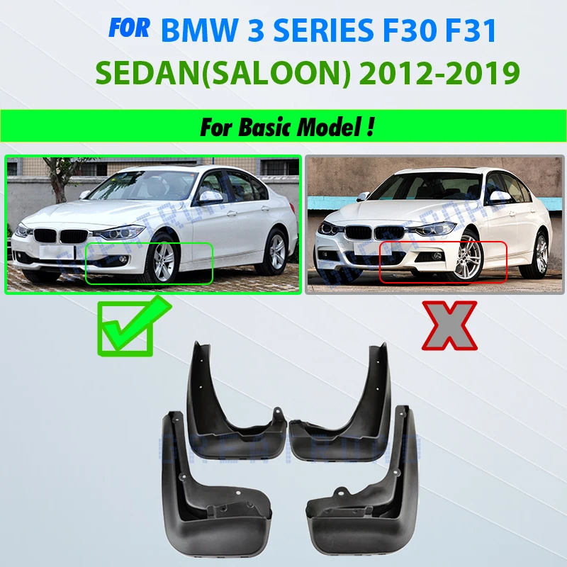 

4 шт. автомобильные передние и задние расширители крыльев для BMW 3 SERIES F30 F31 2012-2019, брызговики, брызговики, брызговики 2013 14 15 16