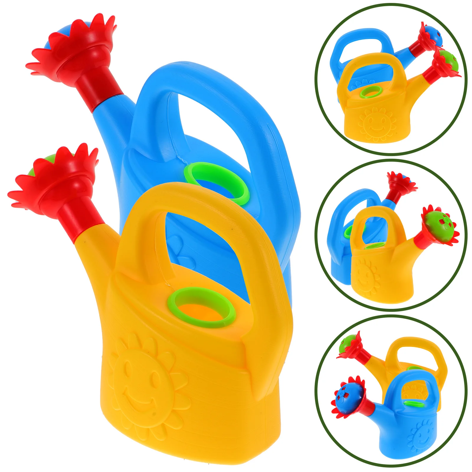 

2PCS Watering Can Toy Baby Bath Toys Bath Toys Children Bath Toy Toy Watering Can Kids Watering Pot Toy