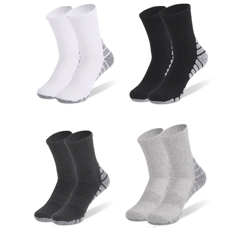 Women Men Sports Stockings Compression Sock Crossborder Supply Running Riding Cycling Knee-High Basketball Biking Hockey Soccer