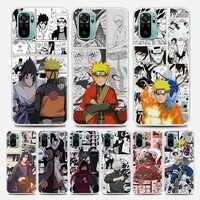 naruto anime clear redmi case for note 7 8 9 10 5g 4g 8t pro 8 8a 7a 9a 9c k20 k30 k40 y3 10x 4g silicone