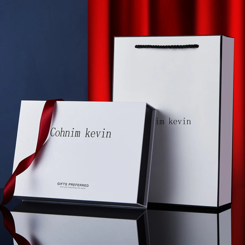 Мужской дизайнерский кошелек с ремнем и автоматической пряжкой набор кошельков