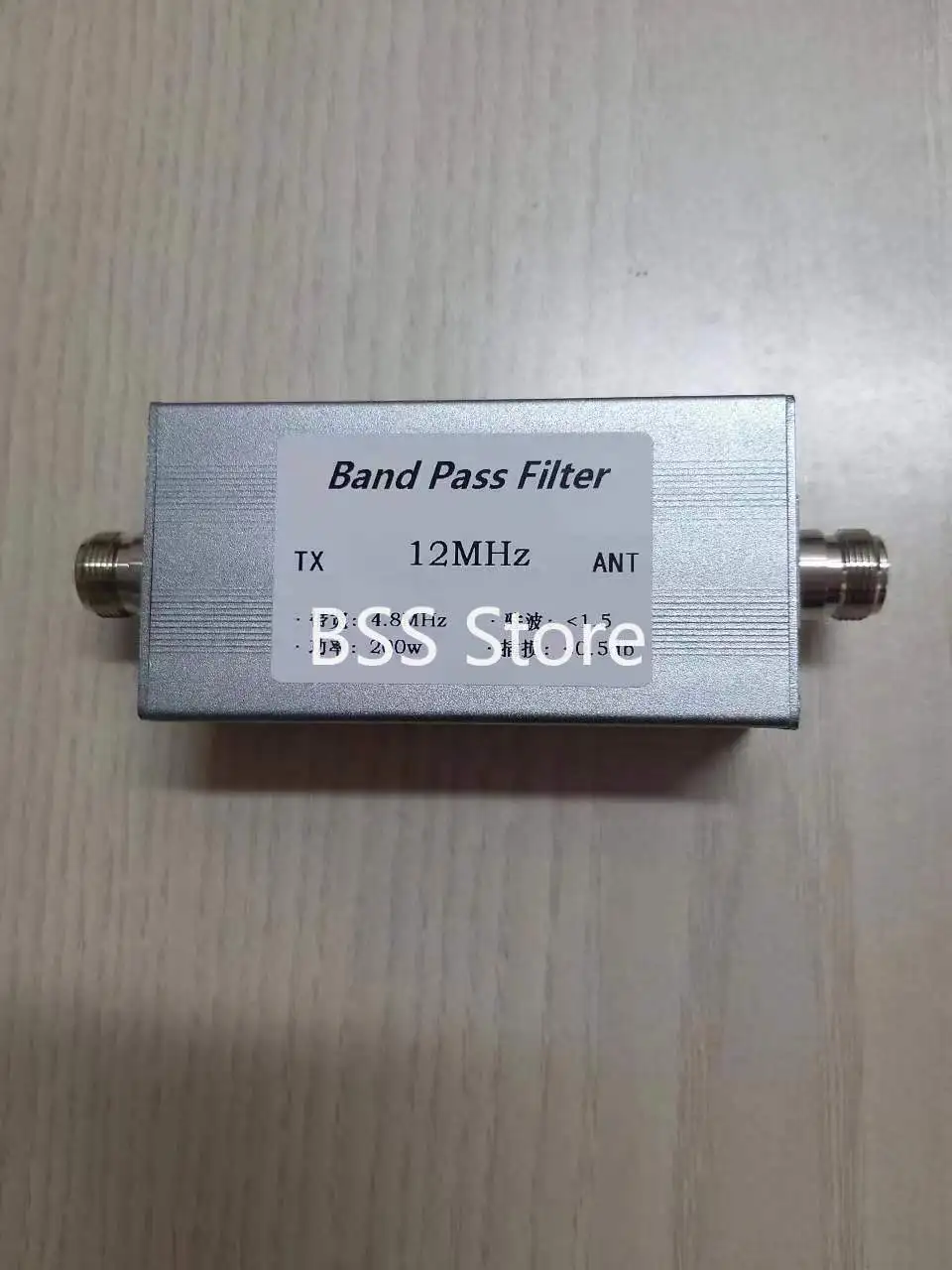 BPF-12MN-200w Band-pass Filter 12MHz 12 trilband-pass N Female Seat Anti-jamming, модуль связи с короткими волнами