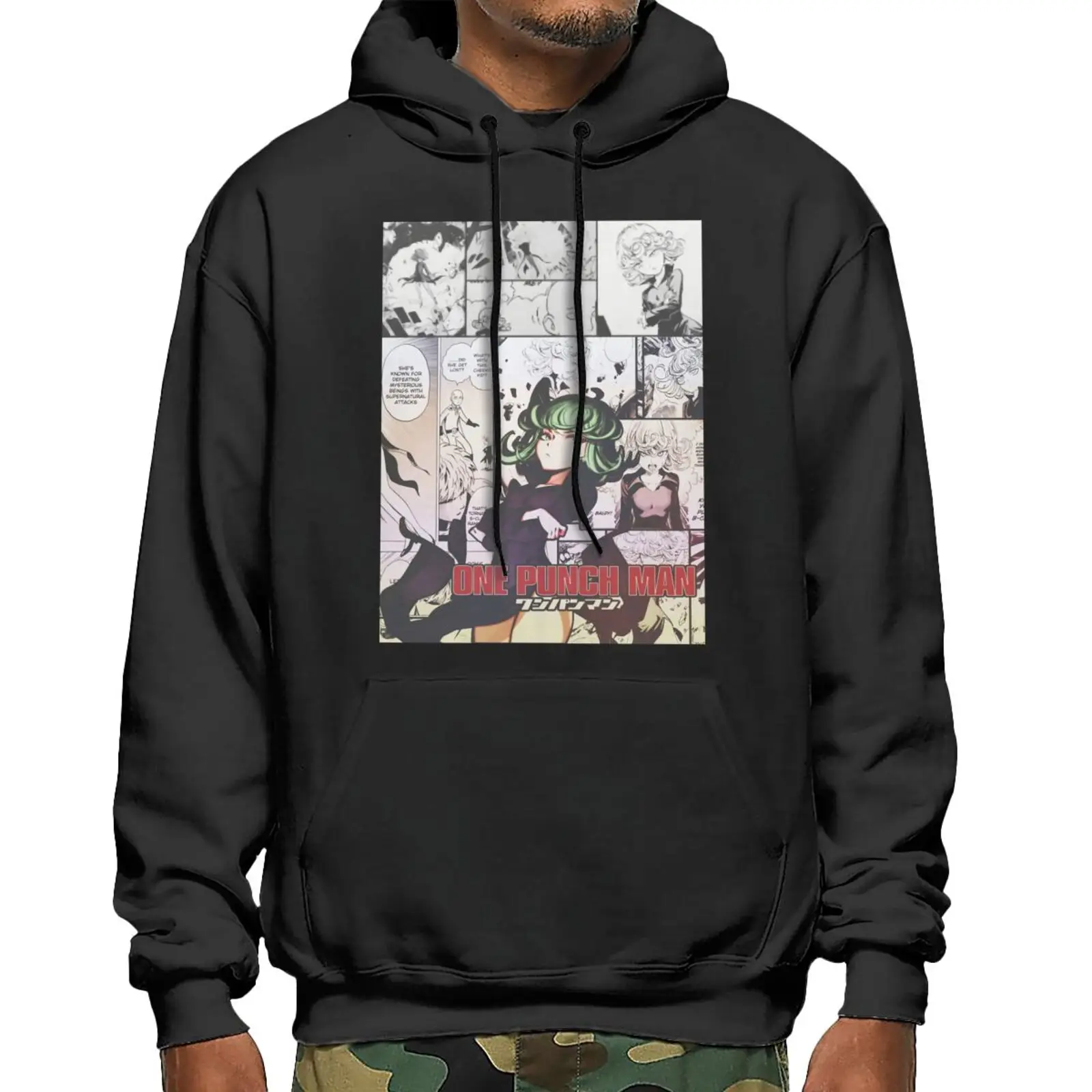 

One Punch Tatsumaki Printed Hoodies Hood Men's Sweater Clothes For Teenagers Men's Tracksuit Sweatshirt Woman Sweaters For Men