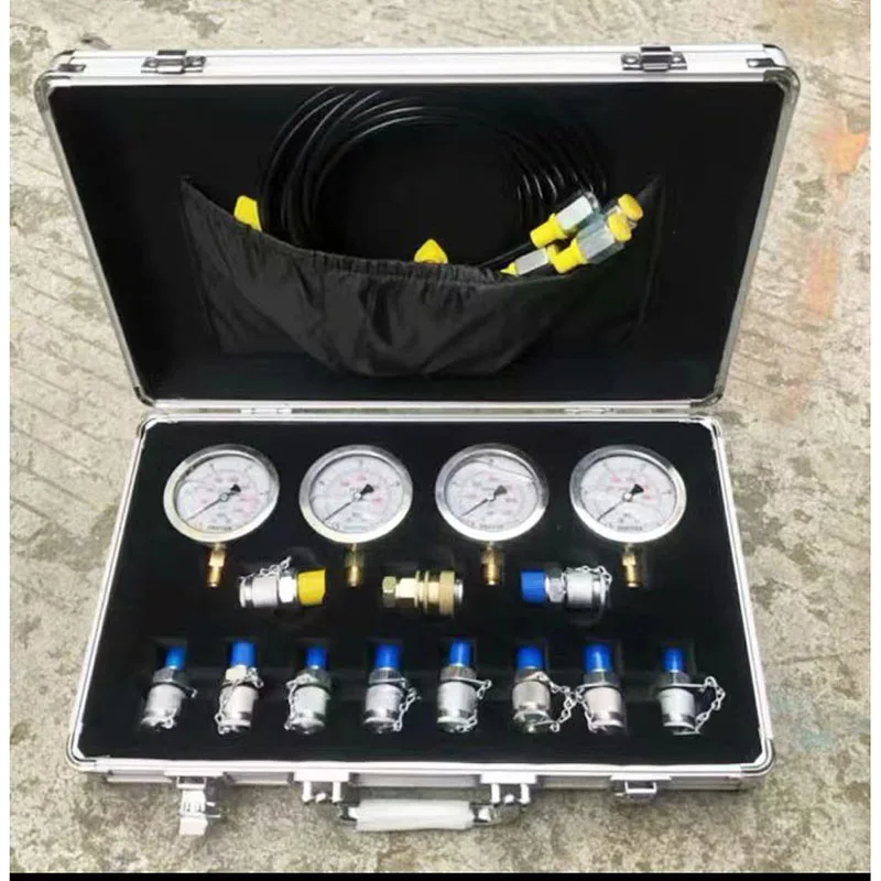 Комплект для испытания гидравлического давления детали экскаватора