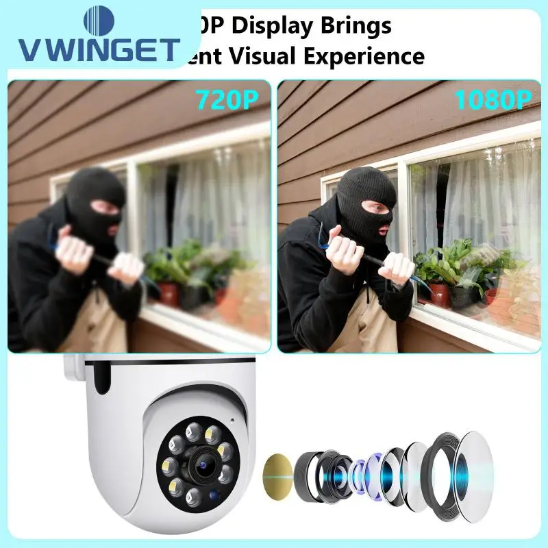 

Камера видеонаблюдения с функцией Wi-Fi, 1080p