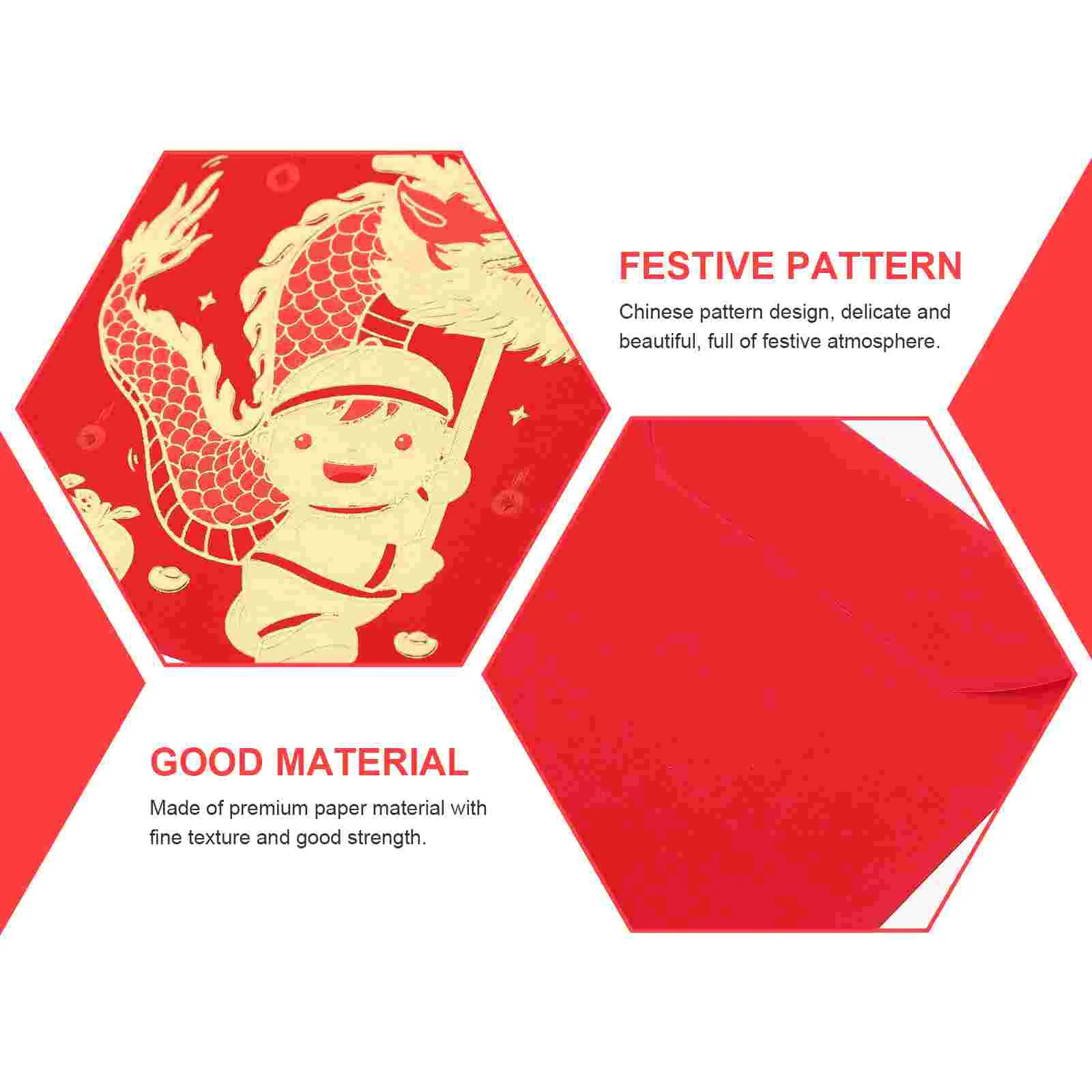 Рисунок 4 - Конверты для денег с красными карманами