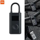 Портативный воздушный компрессор Xiaomi Mijia, умный цифровой насос для накачки давления в шинах, 12 В, 1 с