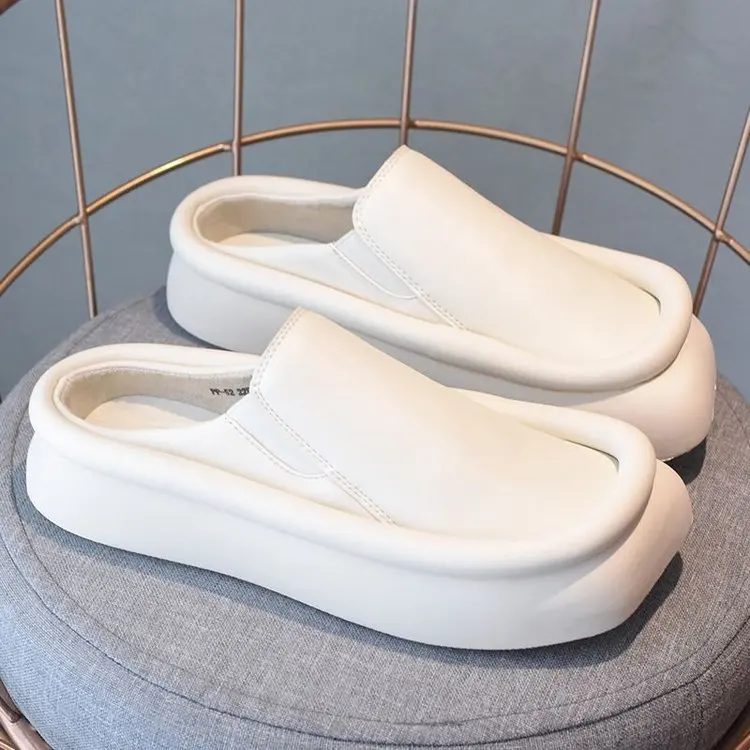 

Platform Women's Slippers, Soft Sole Designer Sandals Novelty Beach Shoes Summer 2022 Slippers Personality Platform Toe Slippers