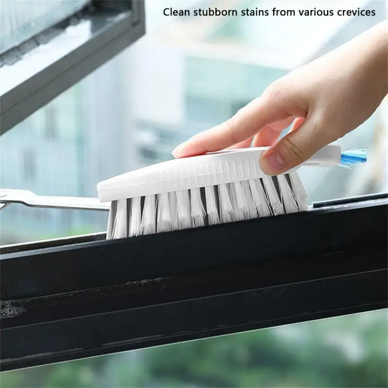 

Household Cleaning Tools Cleaning Brush V-shaped Bristle Gap Brush Multifunctional Durable Floor Brush Triangle