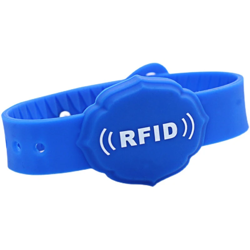 1 шт. силиконовый Перезаписываемый RFID-браслет T5577 125 кГц