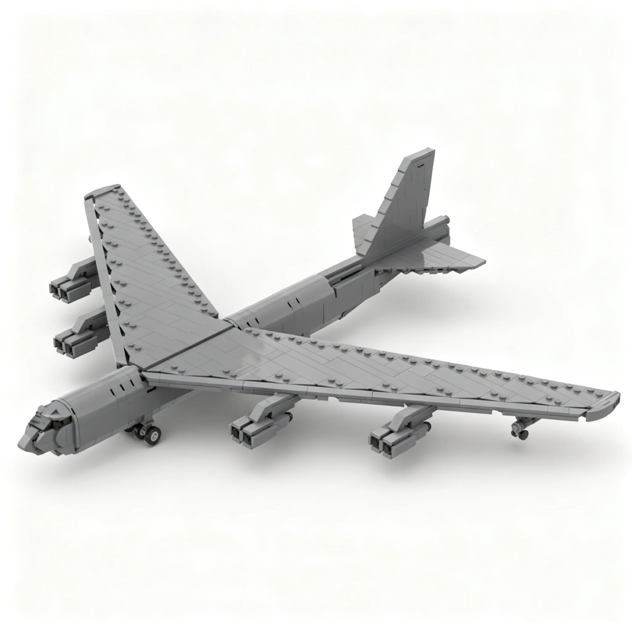 Фото 994 детали MOC, модель Boeing B-52 Stratofortress ВВС США, масштаб 1:100, Creator Expert, конструктор, игрушки, строительные блоки, рождественские подарки. №2