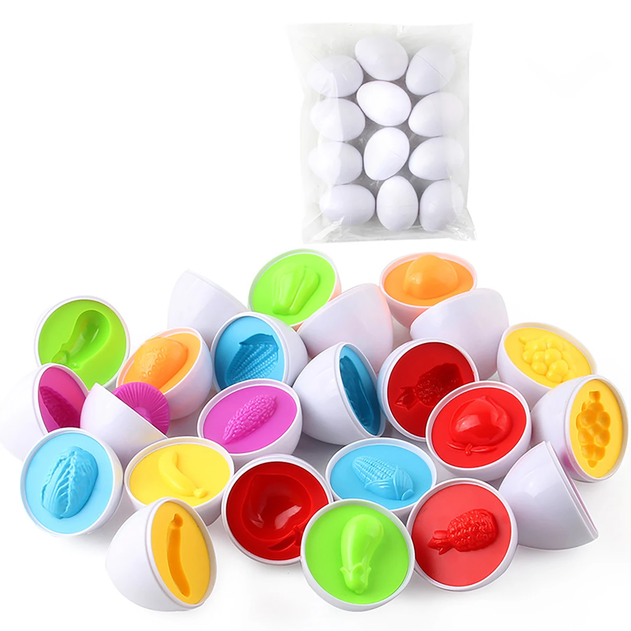 Рисунок 4 - 12 геометрических форм фруктовые