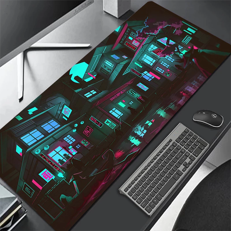 personalized art gaming mouse pad gamer large tapis de souris anime rubber locking edge big computer mousepad laptop desk mat free global shipping