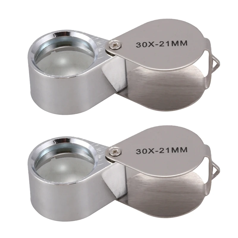 

2 шт., лупа для ювелирных изделий, 30 х21 мм