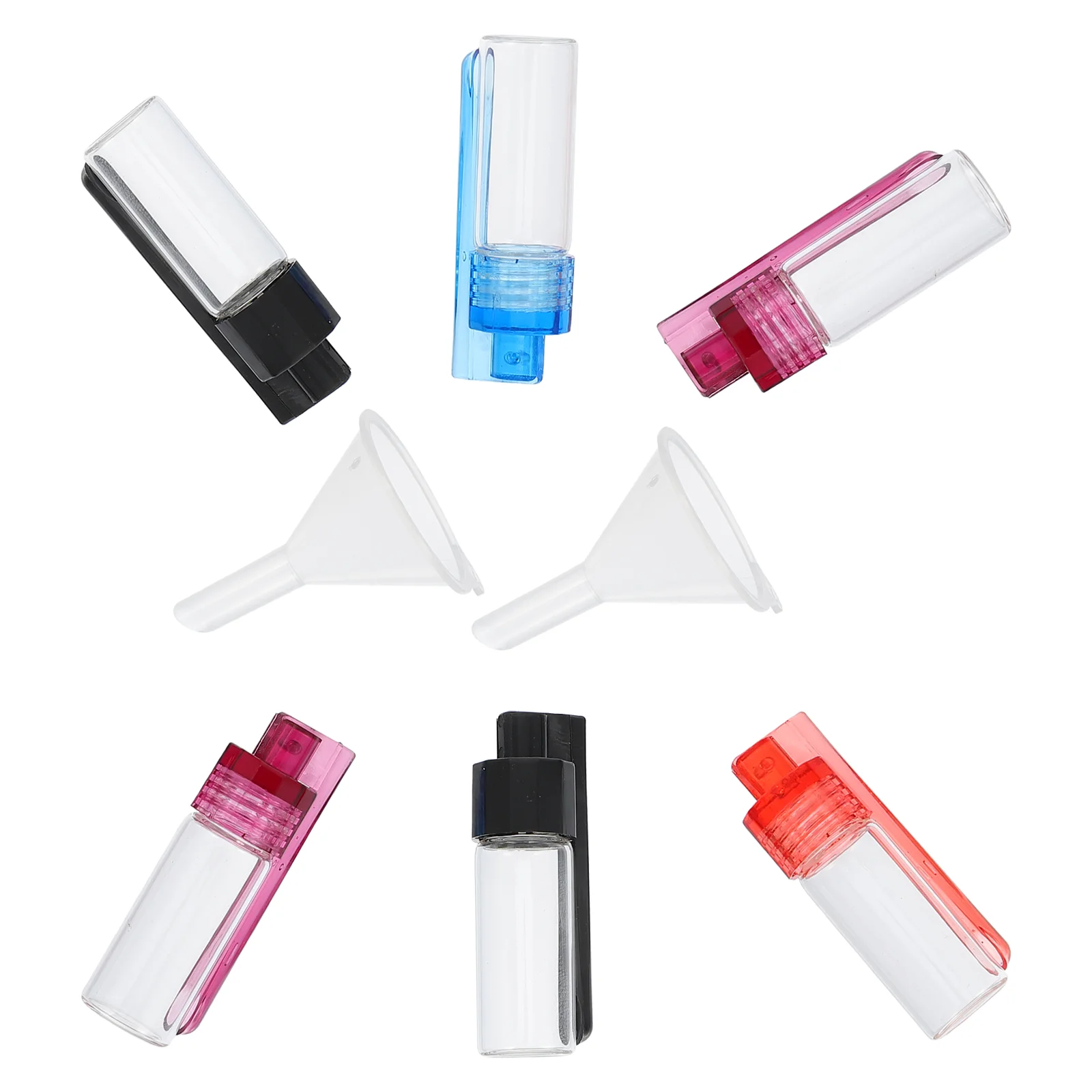 

1 Set Medicine Funnels Small Bottles Glass Bottles Bottles for Storage Home Laboratory