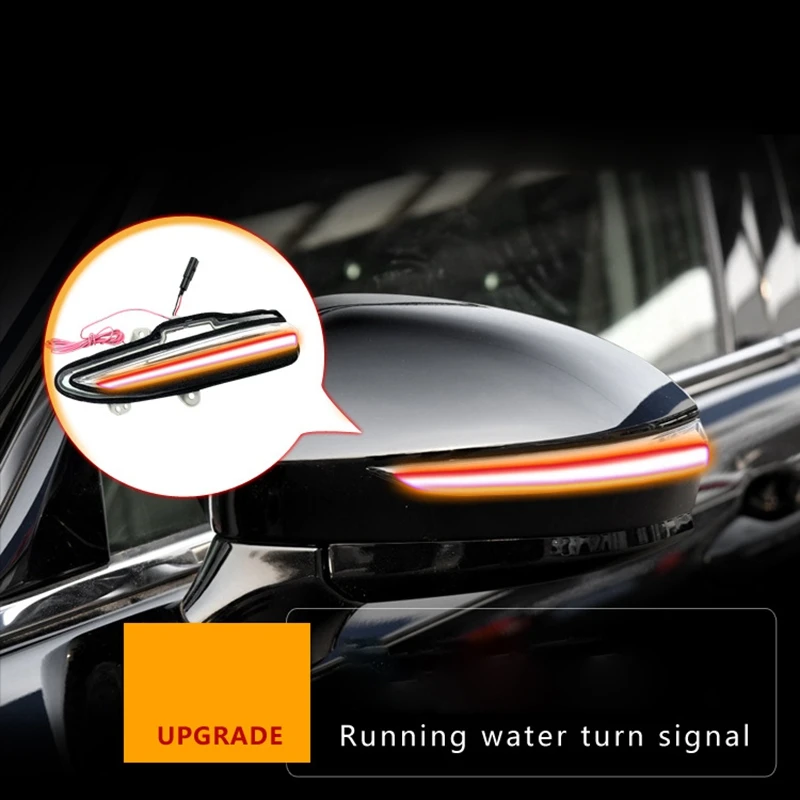 

For Toyota Crown S210 2013-2018 AWS210 Car LED Dynamic Turn Signal Light Side Rear View Mirror Sequential Indicator