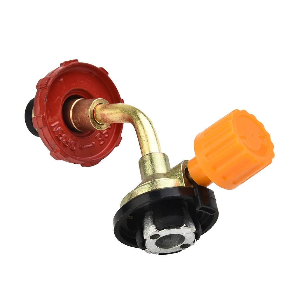 

Tank Valve Hiking Refillable Adapter Connector Replacement Outdoor Camping Gas Butane Useful Accessory Durable