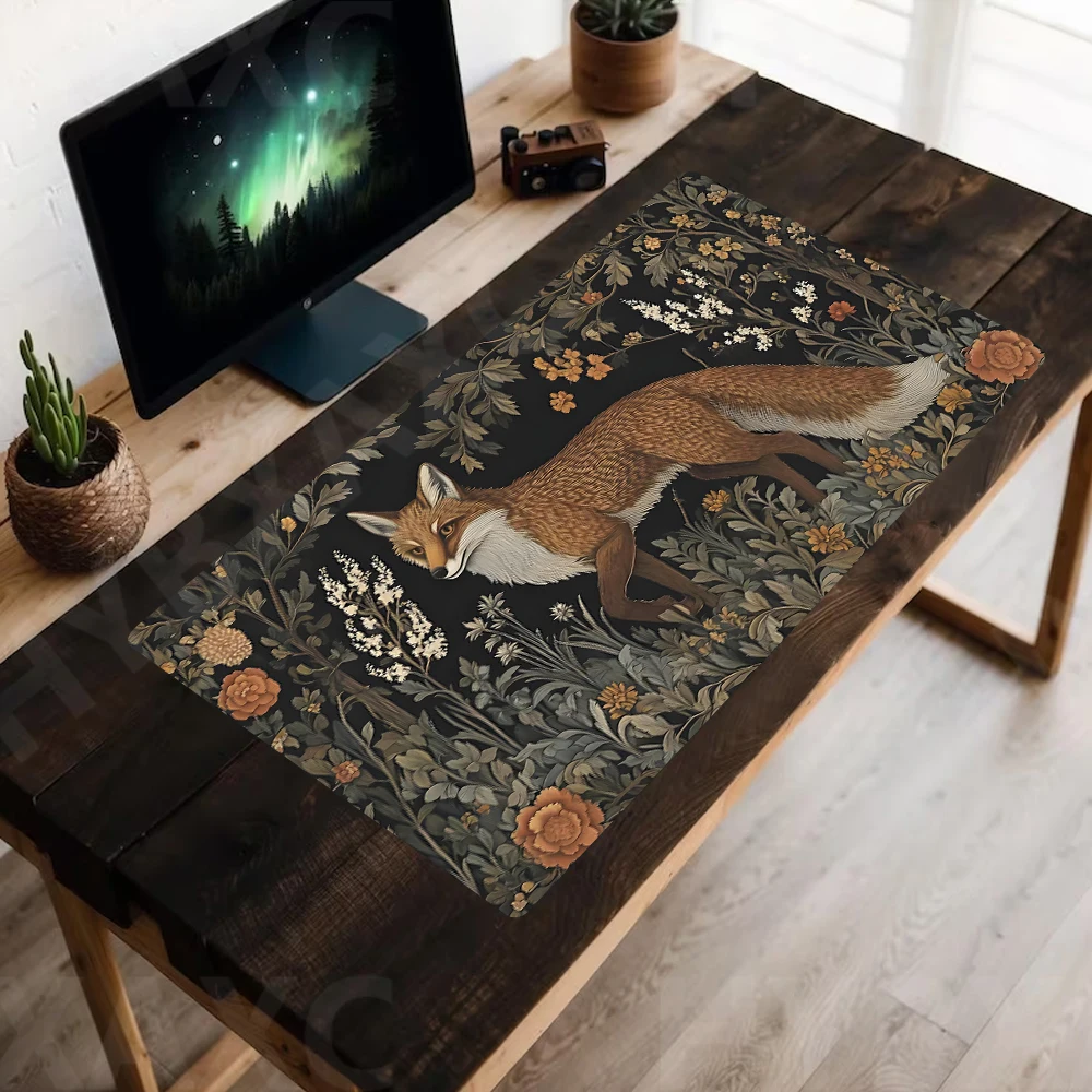 HYBXAXC коврик для мыши Red Fox Tapestry