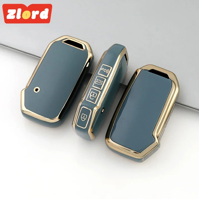 Для Kia Sportage 2023 Ray Sorento Soul Telluride Cerato 2020 K5 K8 2022 Чехол для автомобильного ключа из ТПУ