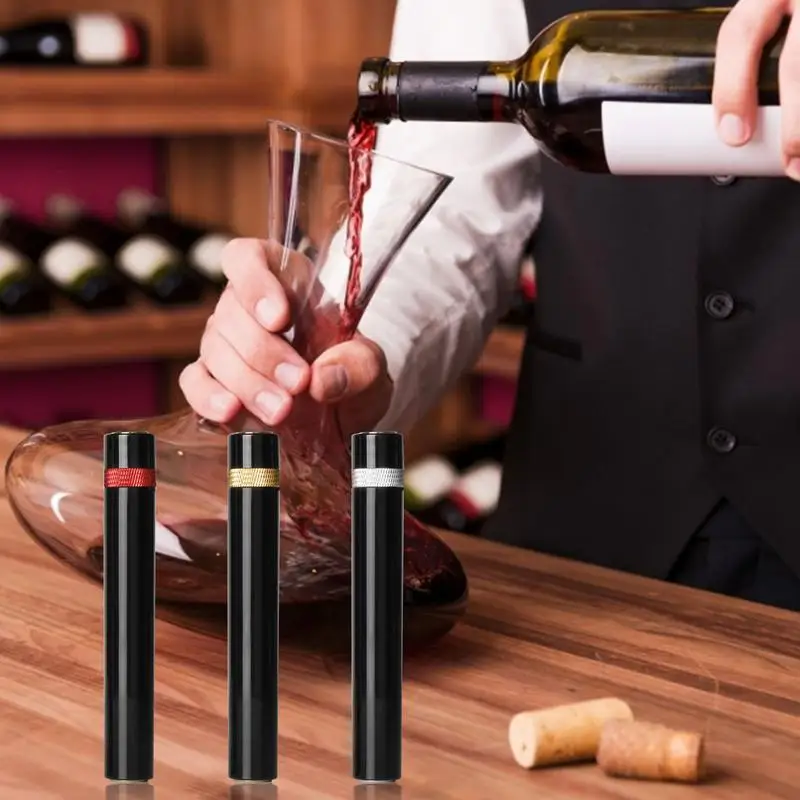 

Air Pump Wine Bottle Opener Safe Quick Opening Portable Pin Cork Remover Air Pressure Wine Corkscrew Wine Accessories Bar Tool