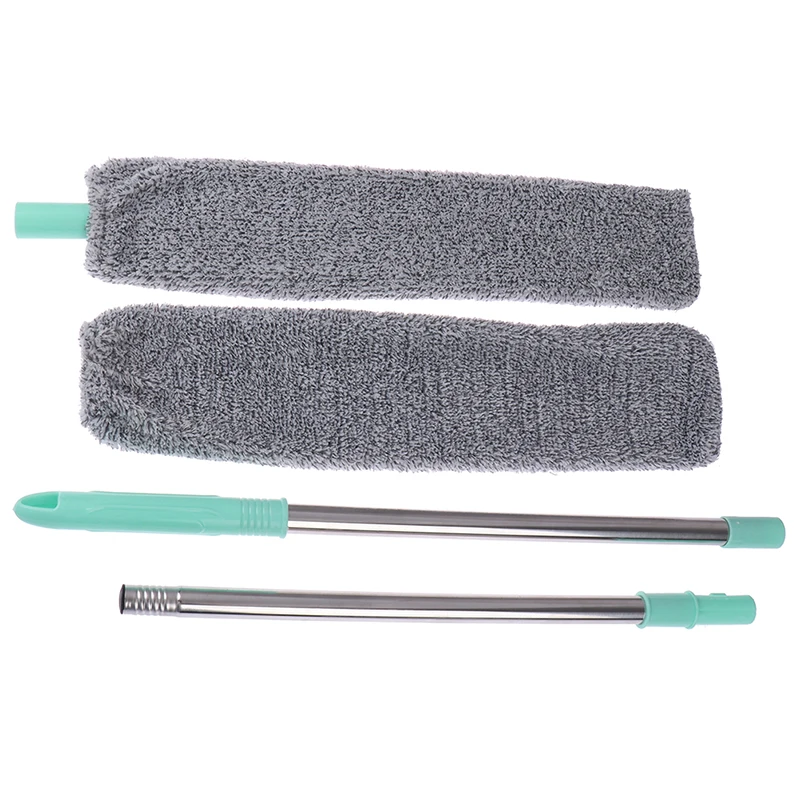 

1 Set Bedside Dust Brush Long Handle Mop Household Bed Bottom Gap Clean Fur Hair Sweeping Dusty Magic Microfibre Duster