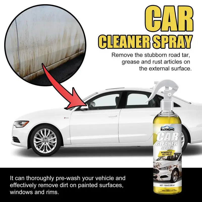 

100ml Ceramic Car Coating Liquid Spray Waterproof High Gloss Shine Spray Nano Liquid Glass Paint Care Windshield Cleaning Agent