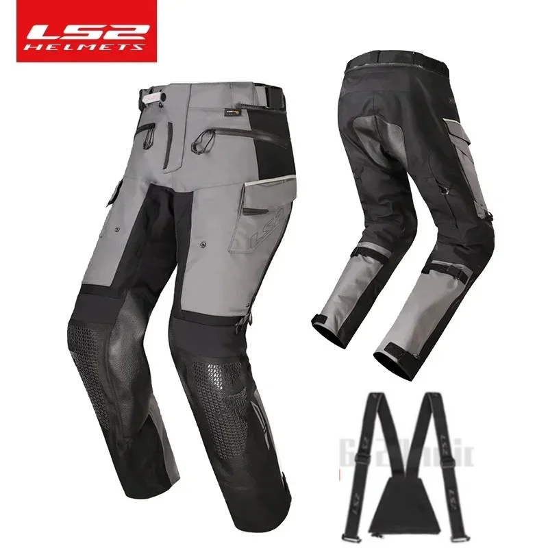 

LS2 APOLLO Мотоциклетные куртки Брюки Водонепроницаемая термоизносостойкая одежда Сертификация CE уровня AAA MJ130