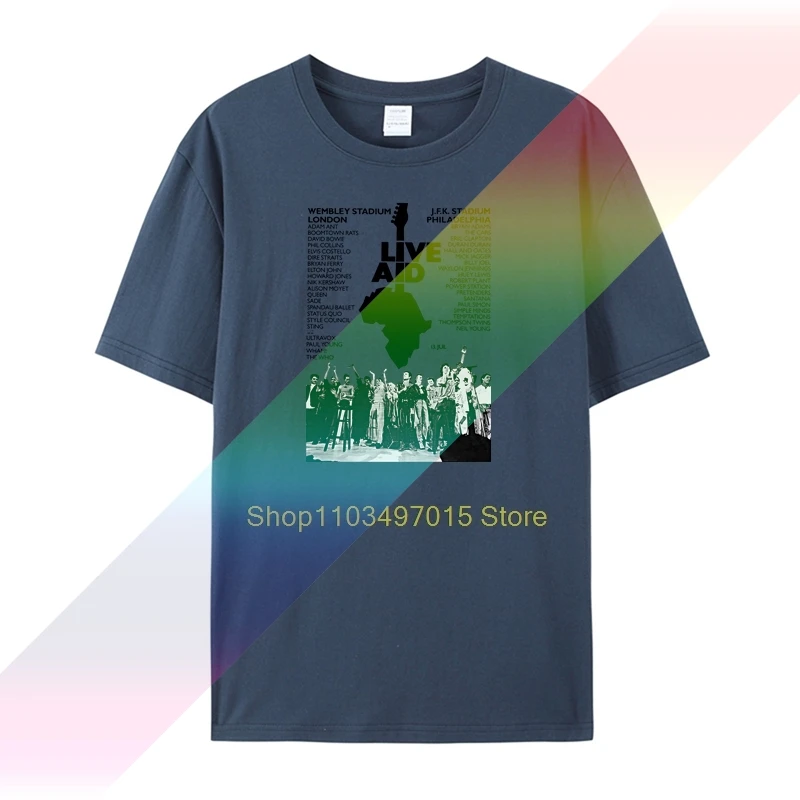 Богемная футболка Дэвида рапсоди Боуи с Фредди Меркьюри для живой помощи Мужская