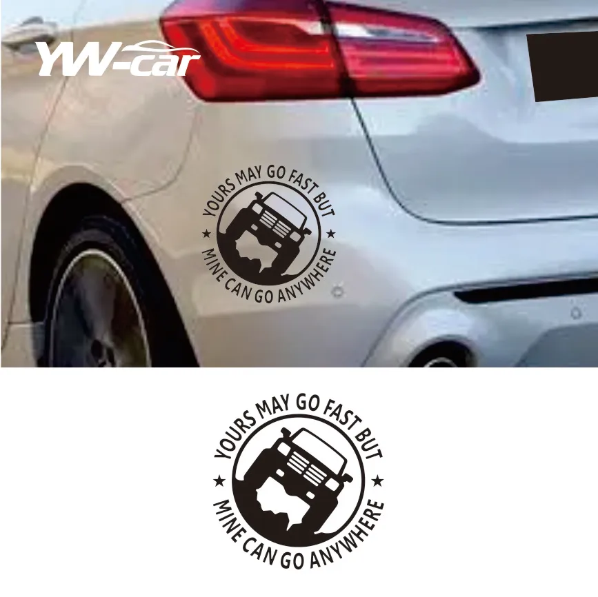 

Funny Trunk SUV Pickup 4X4 OFF ROAD 4WD Car Sticker Automobiles Exterior Accessories Vinyl Decal for Jeep Nissan Ford Toyota Vw
