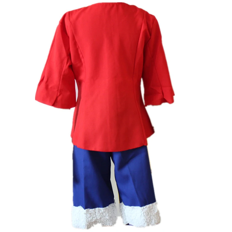 Японская цельная обезьянка из Аниме D. Luffy комикс Con Ролевой костюм косплей с