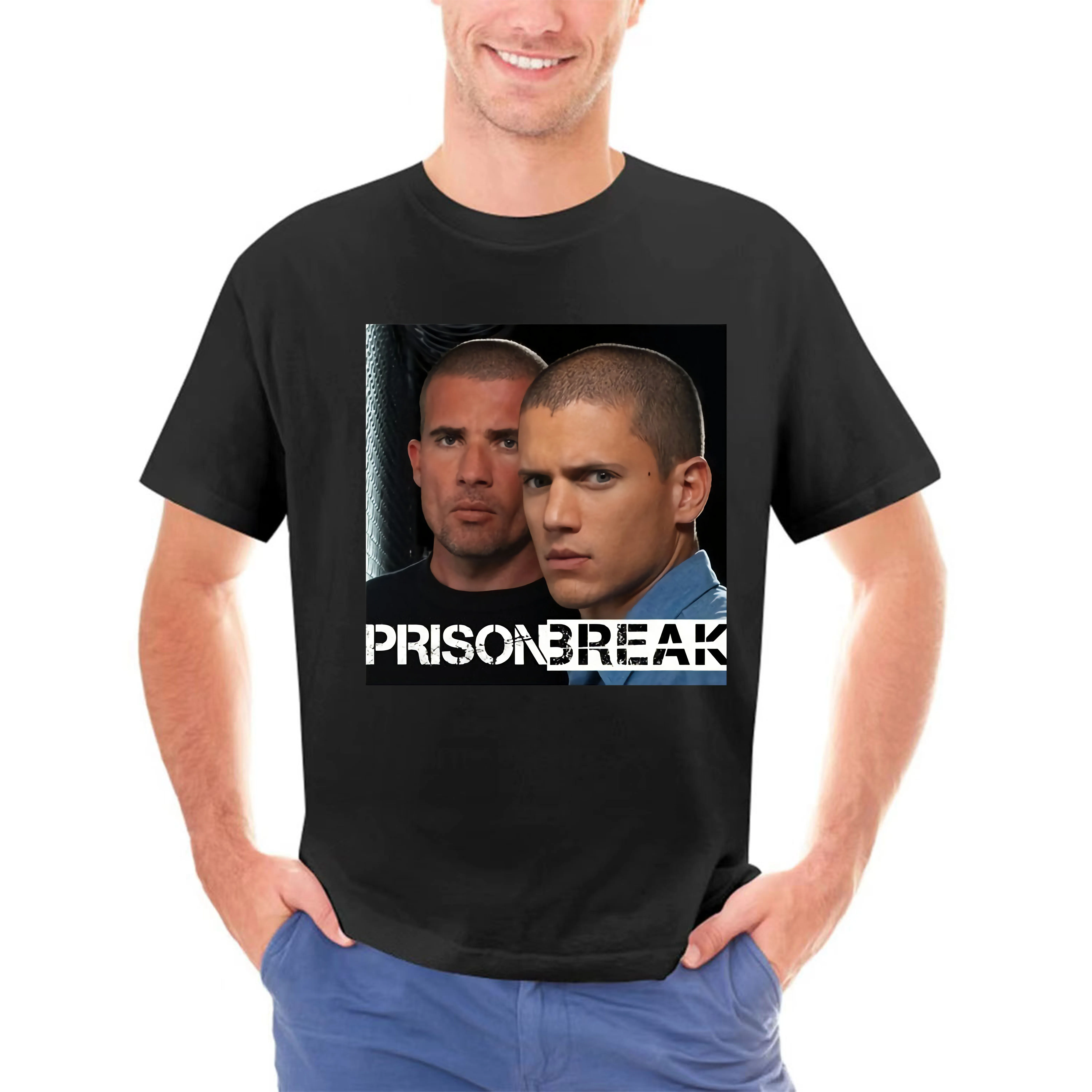 Мужская хлопковая футболка с коротким рукавом размеры до 3XL