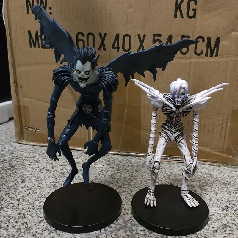 Death Note аниме фигурки статуя Рюк Рем 23 см ПВХ фигурка Фигурка Коллекция фильмов