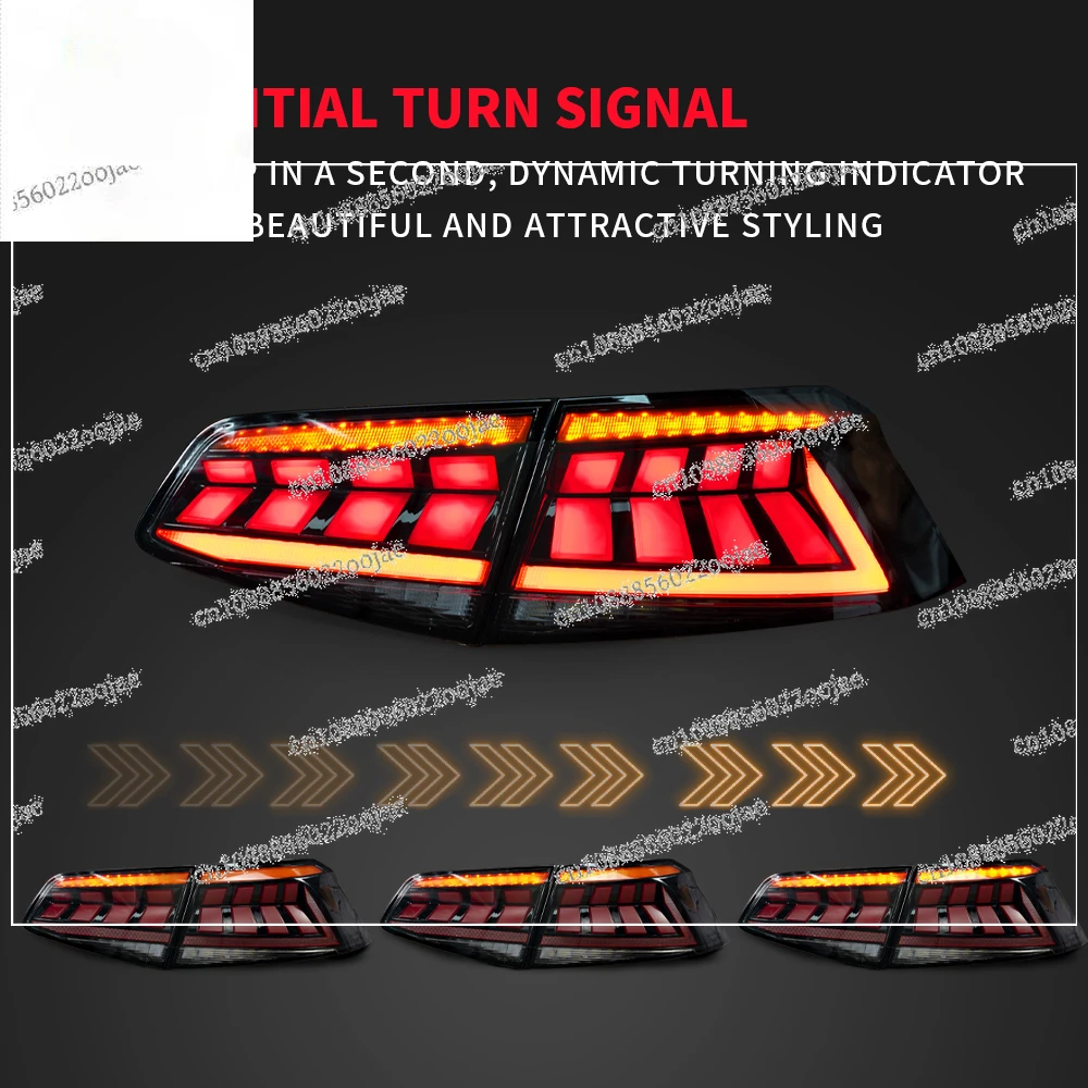 Задний фонарь автомобиля для VW Magotan последовательный указатель поворота задний