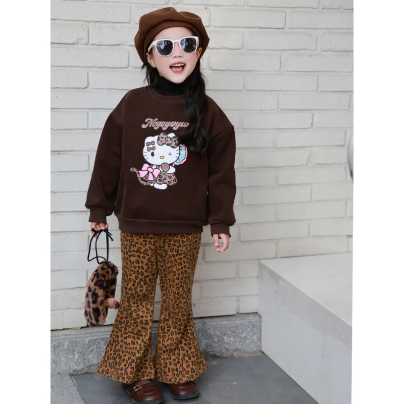 Одинаковый наряд для интернет-знаменитостей матери и дочки бархатный свитер с