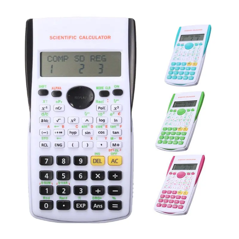 

Digital Scientific Calculator Computing Tools Multi-functional for School Office Use Supplies Students Undergraduate Stationery