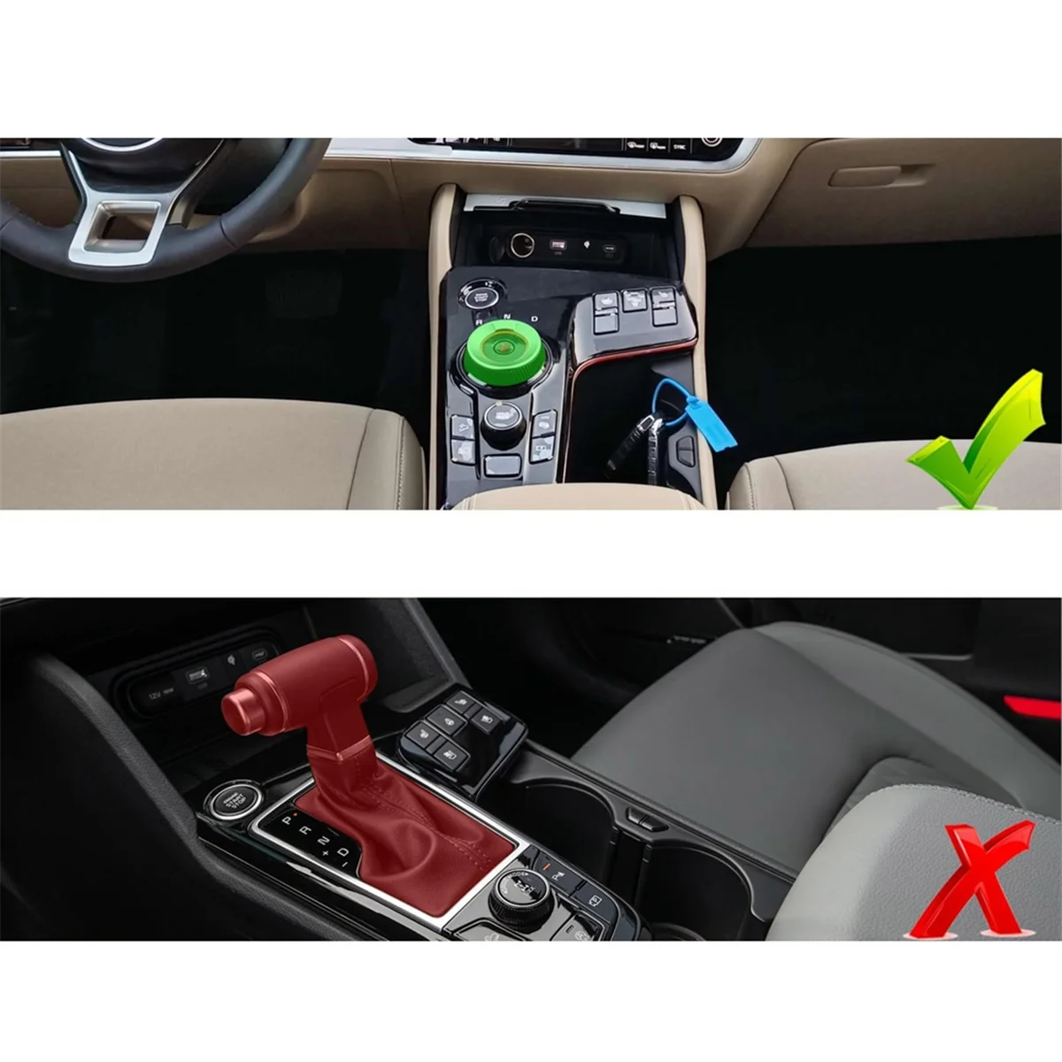 Лоток-органайзер на центральной консоли для Kia Sportage 2023 2024 ящик хранения