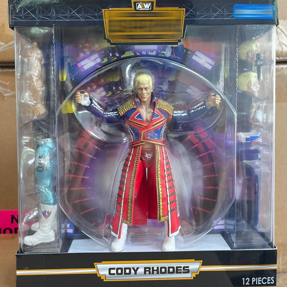 Unrivaled 6-inch Cody Rhodes Figure With Accessories
