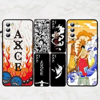 cool anime one piece for oppo reno 7 6 5 4 3 se z f pro plus 4g 5g black phone case silicone cover soft shell funda capa