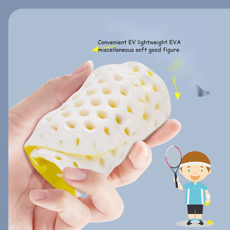  Children's Insole Children Can Cut Baby Girls' Sports Shoes Insole Women's Sweat Sucking Breathable Soft Shoe Pad Insoles