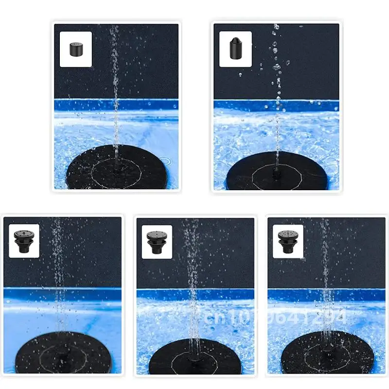 Мини-солнечный фонтан для воды бассейн пруд водопад украшение сада уличная ванна