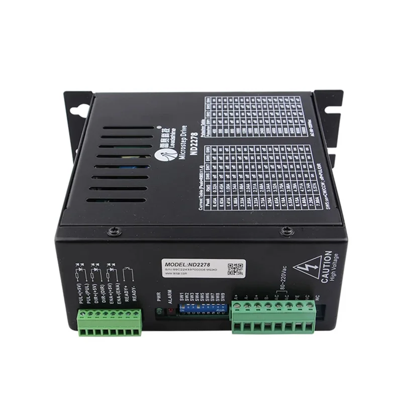 Драйвер двигателя Leadshine ND2278 80-220 В переменного тока 7 8 А микро-шаговый привод ЧПУ